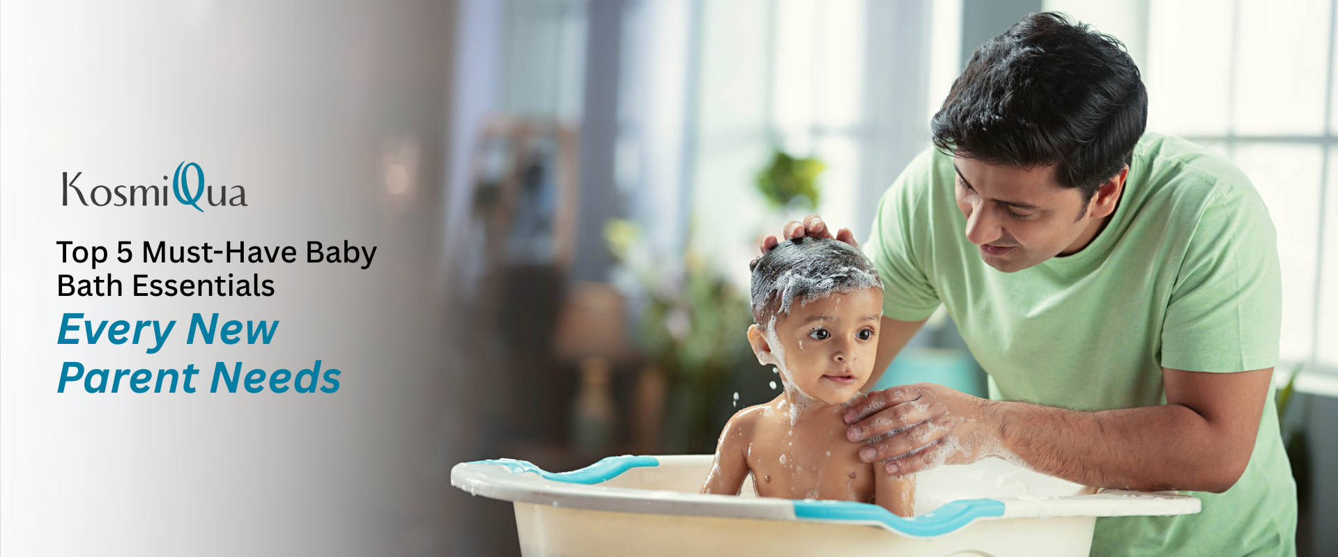 Top 5 Baby Bath Essentials Every New Parent Needs