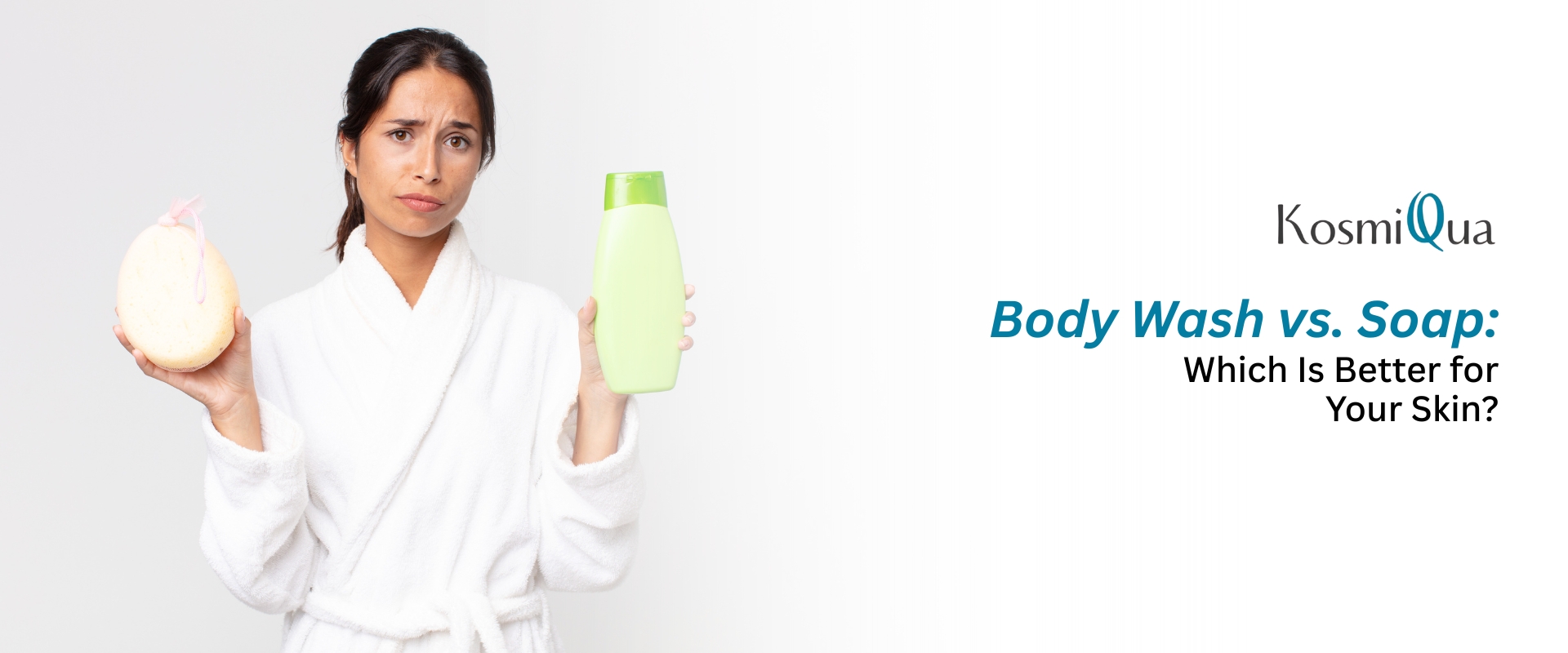 Body Wash vs. Bar Soap